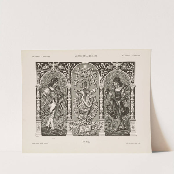 Allegorien und Embleme Vol. I Pl.074 (1882) by Albert Ilg