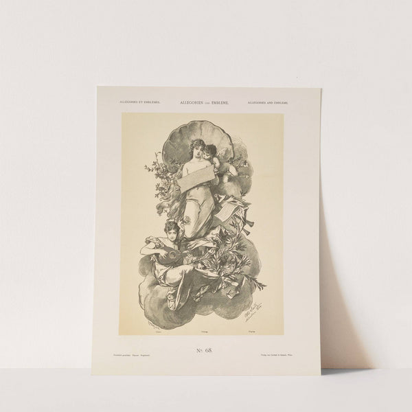 Allegorien und Embleme Vol. I Pl.078 (1882) by Albert Ilg