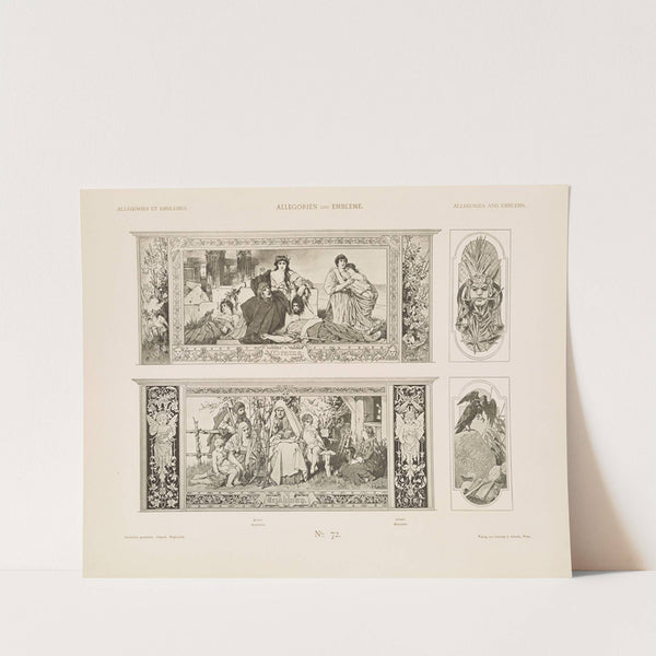 Allegorien und Embleme Vol. I Pl.085 by Albert Ilg