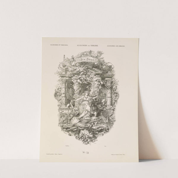 Allegorien und Embleme Vol. I Pl.086 by Albert Ilg
