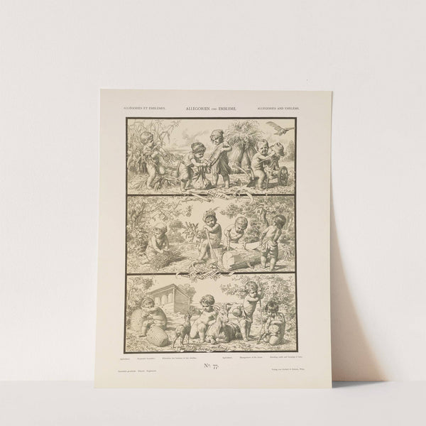 Allegorien und Embleme Vol. I Pl.091 by Albert Ilg