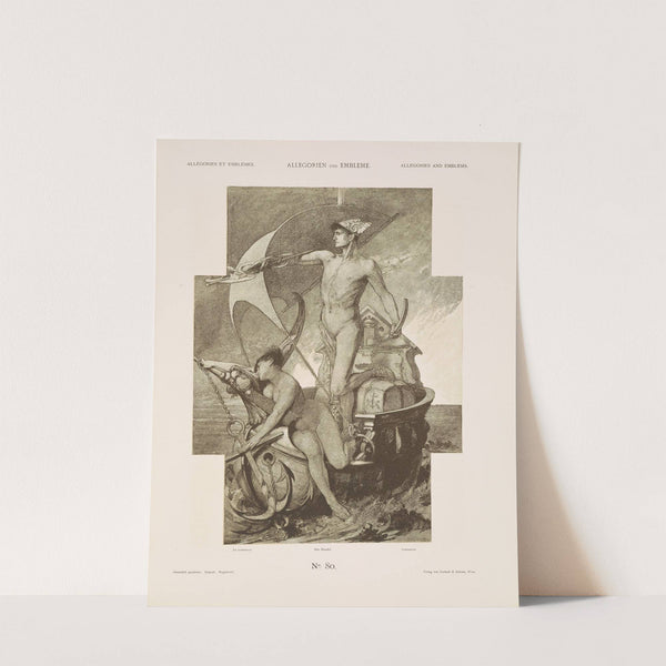 Allegorien und Embleme Vol. I Pl.096 by Albert Ilg