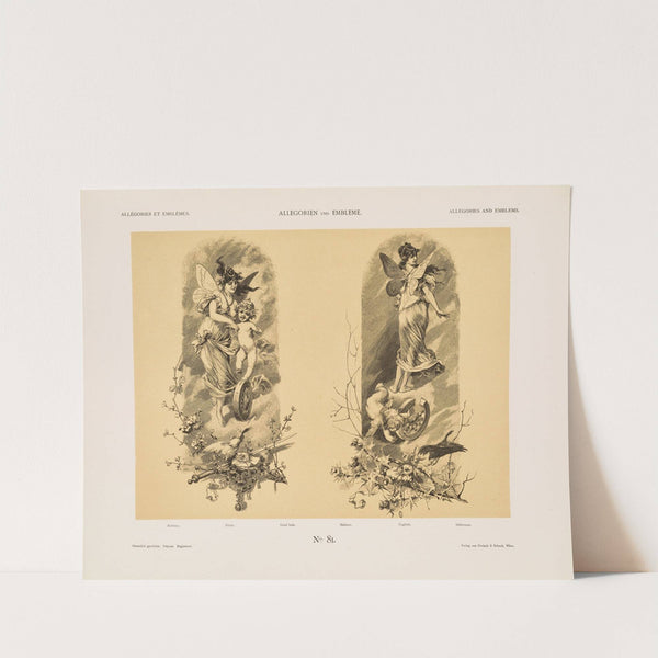 Allegorien und Embleme Vol. I Pl.097 by Albert Ilg