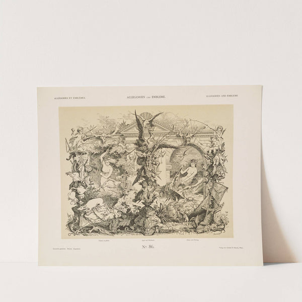Allegorien und Embleme Vol. I Pl.102 by Albert Ilg