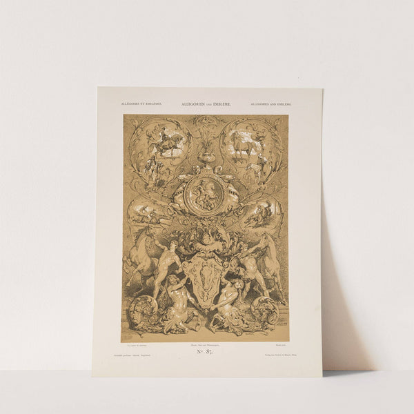 Allegorien und Embleme Vol. I Pl.104 by Albert Ilg