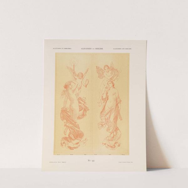 Allegorien und Embleme Vol. I Pl.109 by Albert Ilg