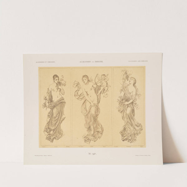 Allegorien und Embleme Vol. I Pl.110 by Albert Ilg