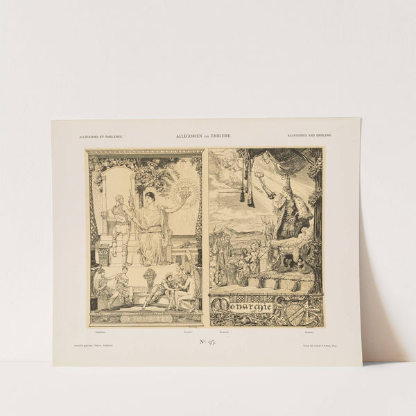 Allegorien und Embleme Vol. I Pl.115 by Albert Ilg