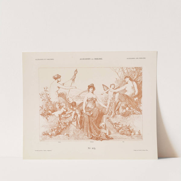 Allegorien und Embleme Vol. I Pl.123 by Albert Ilg