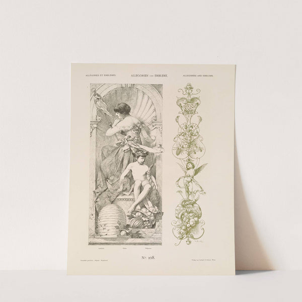 Allegorien und Embleme Vol. I Pl.126 by Albert Ilg