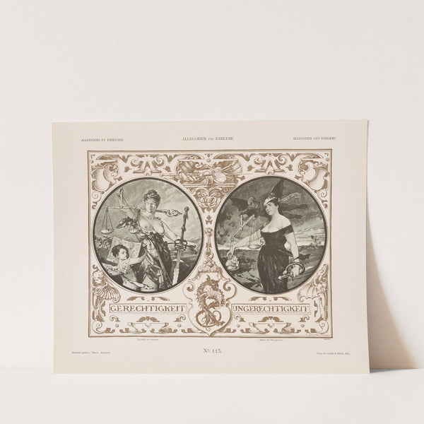 Allegorien und Embleme Vol. I Pl.134 by Albert Ilg