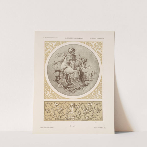 Allegorien und Embleme Vol. I Pl.138 by Albert Ilg