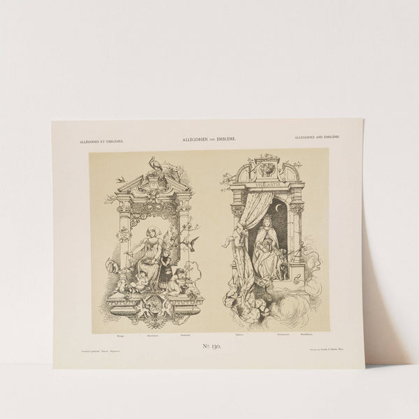 Allegorien und Embleme Vol. I Pl.154 by Albert Ilg