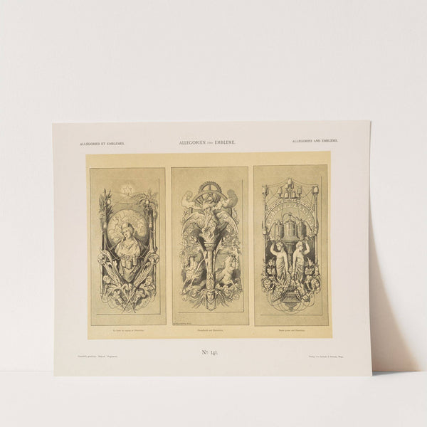 Allegorien und Embleme Vol. I Pl.166 by Albert Ilg