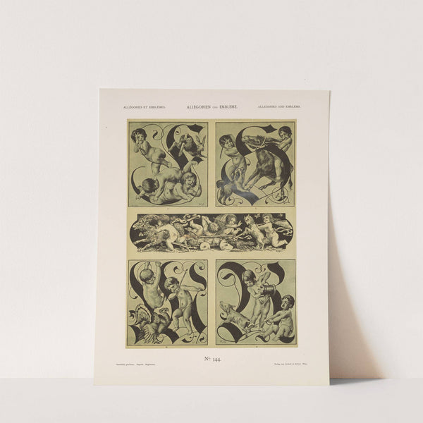 Allegorien und Embleme Vol. I Pl.169 by Albert Ilg