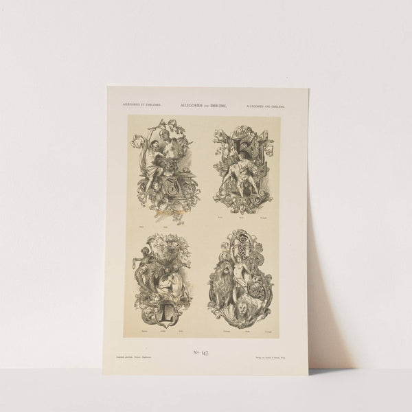 Allegorien und Embleme Vol. I Pl.172 by Albert Ilg