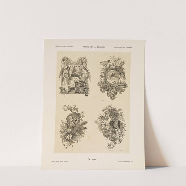 Allegorien und Embleme Vol. I Pl.174 by Albert Ilg