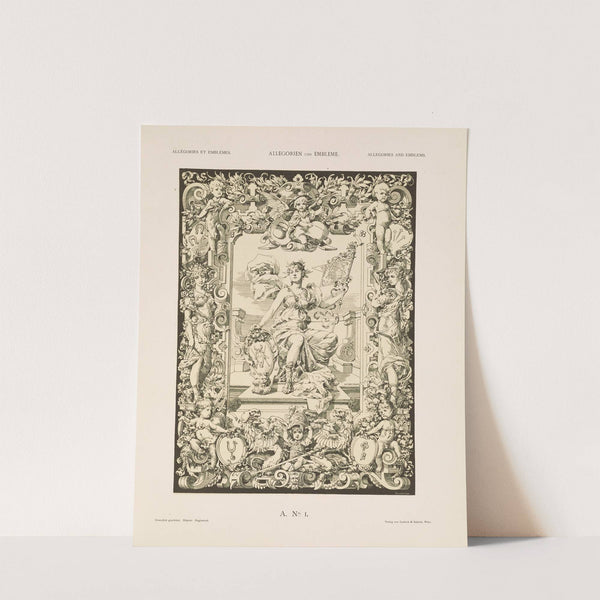 Allegorien und Embleme Vol. II Pl.001 by Albert Ilg