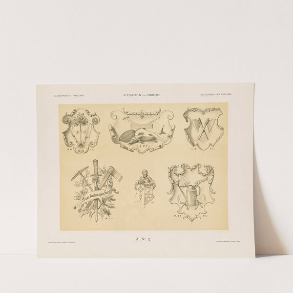 Allegorien und Embleme Vol. II Pl.018 (1882) by Albert Ilg