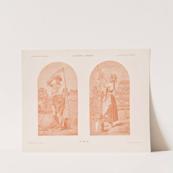 Allegorien und Embleme Vol. II Pl.021 (1882) by Albert Ilg