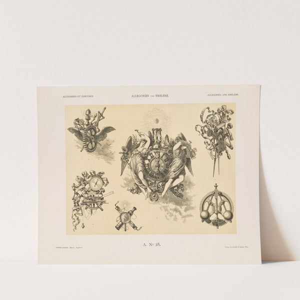 Allegorien und Embleme Vol. II Pl.031 by Albert Ilg
