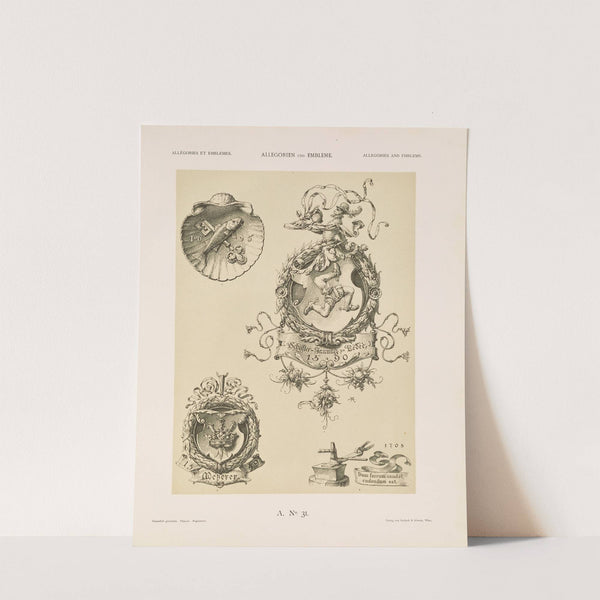 Allegorien und Embleme Vol. II Pl.035 by Albert Ilg
