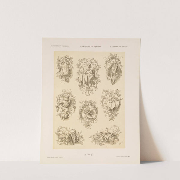 Allegorien und Embleme Vol. II Pl.041 by Albert Ilg