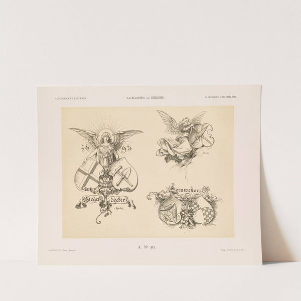 Allegorien und Embleme Vol. II Pl.045 by Albert Ilg