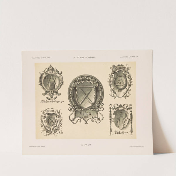 Allegorien und Embleme Vol. II Pl.046 by Albert Ilg