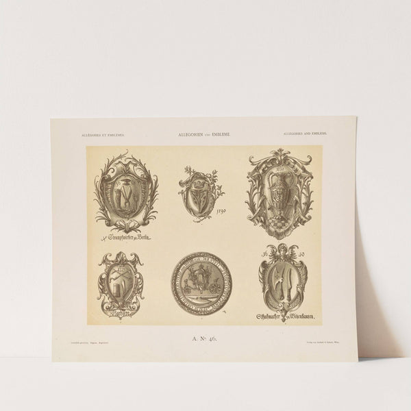 Allegorien und Embleme Vol. II Pl.052 by Albert Ilg