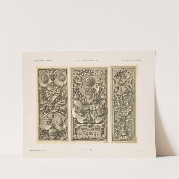 Allegorien und Embleme Vol. II Pl.053 by Albert Ilg
