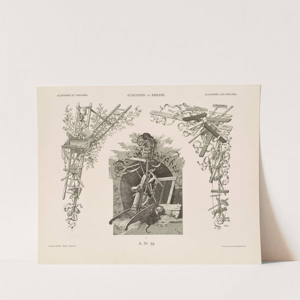Allegorien und Embleme Vol. II Pl.058 by Albert Ilg
