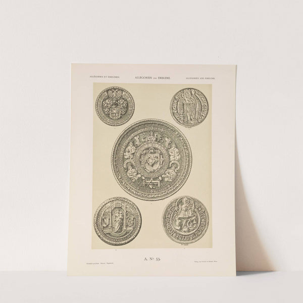 Allegorien und Embleme Vol. II Pl.060 by Albert Ilg