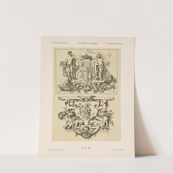 Allegorien und Embleme Vol. II Pl.063 by Albert Ilg