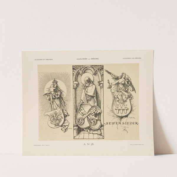Allegorien und Embleme Vol. II Pl.066 by Albert Ilg