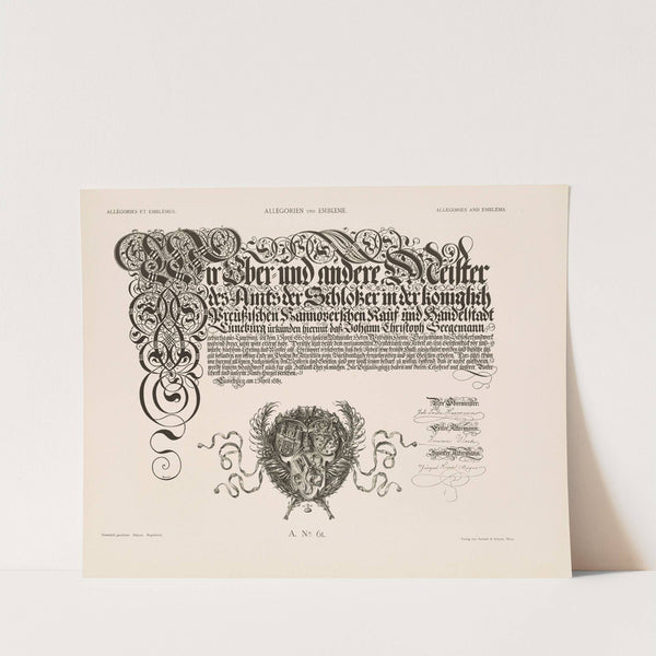 Allegorien und Embleme Vol. II Pl.069 by Albert Ilg