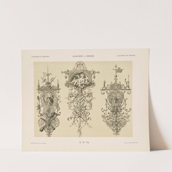 Allegorien und Embleme Vol. II Pl.070 by Albert Ilg