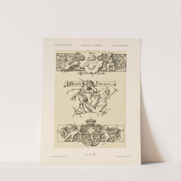 Allegorien und Embleme Vol. II Pl.078 by Albert Ilg