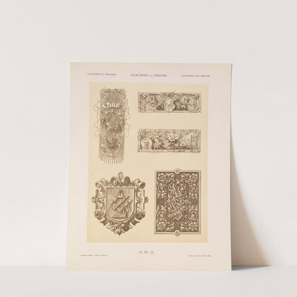 Allegorien und Embleme Vol. II Pl.081 by Albert Ilg