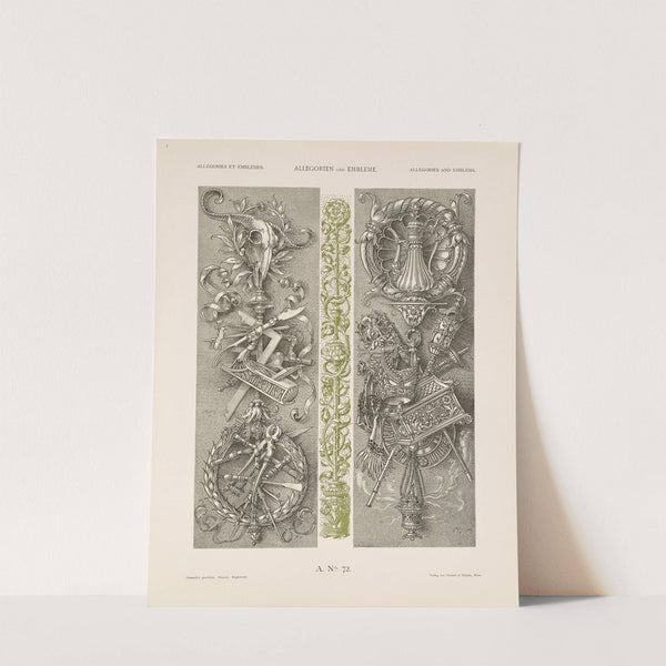 Allegorien und Embleme Vol. II Pl.082 by Albert Ilg