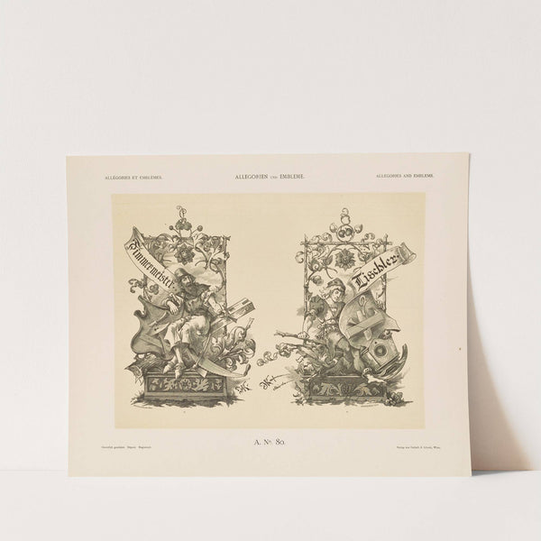 Allegorien und Embleme Vol. II Pl.090 by Albert Ilg