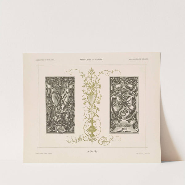 Allegorien und Embleme Vol. II Pl.095 by Albert Ilg