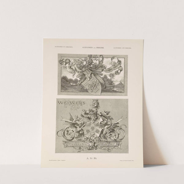 Allegorien und Embleme Vol. II Pl.096 by Albert Ilg