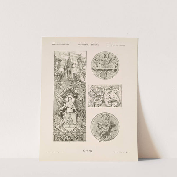 Allegorien und Embleme Vol. II Pl.103 by Albert Ilg