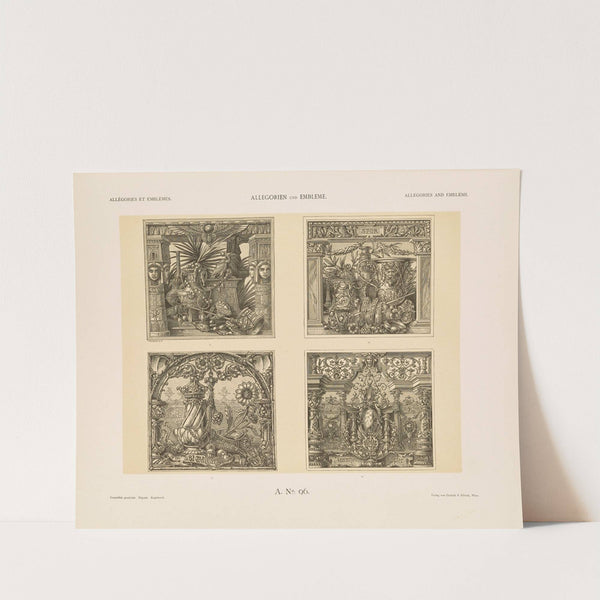 Allegorien und Embleme Vol. II Pl.106 (1882) by Albert Ilg