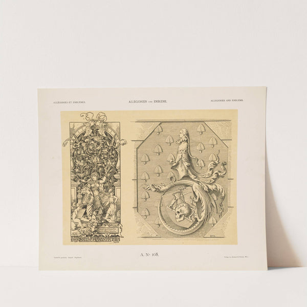 Allegorien und Embleme Vol. II Pl.118 (1882) by Albert Ilg