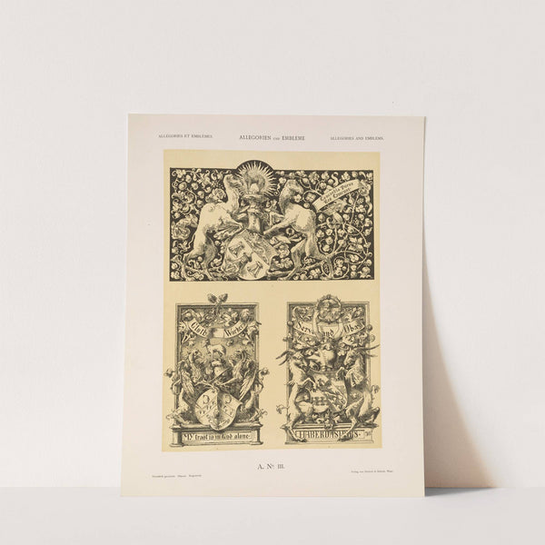 Allegorien und Embleme Vol. II Pl.121 (1882) by Albert Ilg