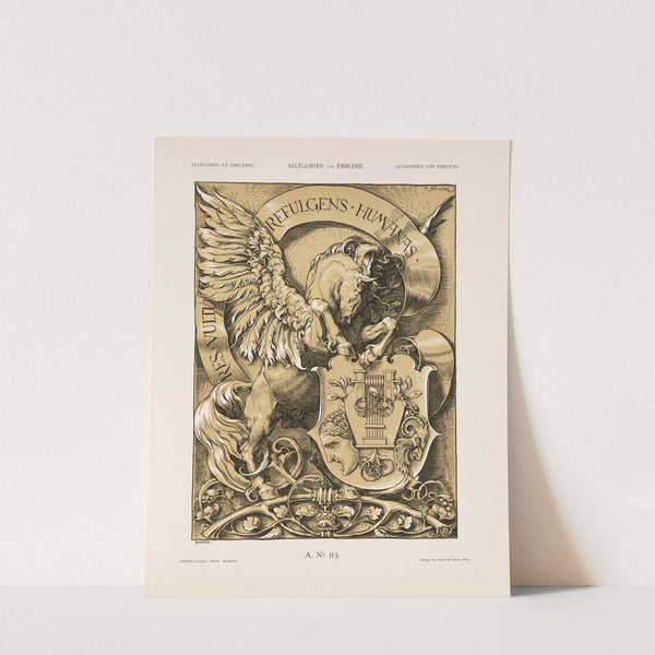 Allegorien und Embleme Vol. II Pl.123 (1882) by Albert Ilg