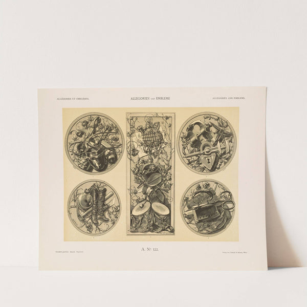 Allegorien und Embleme Vol. II Pl.133 (1882) by Albert Ilg