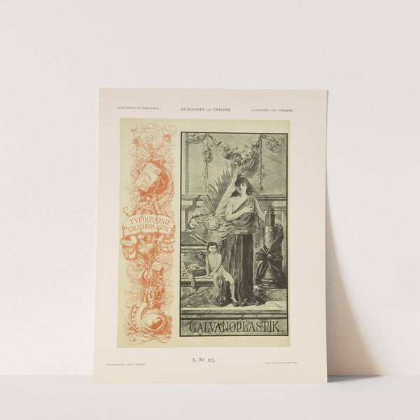 Allegorien und Embleme Vol. II Pl.134 (1882) by Albert Ilg